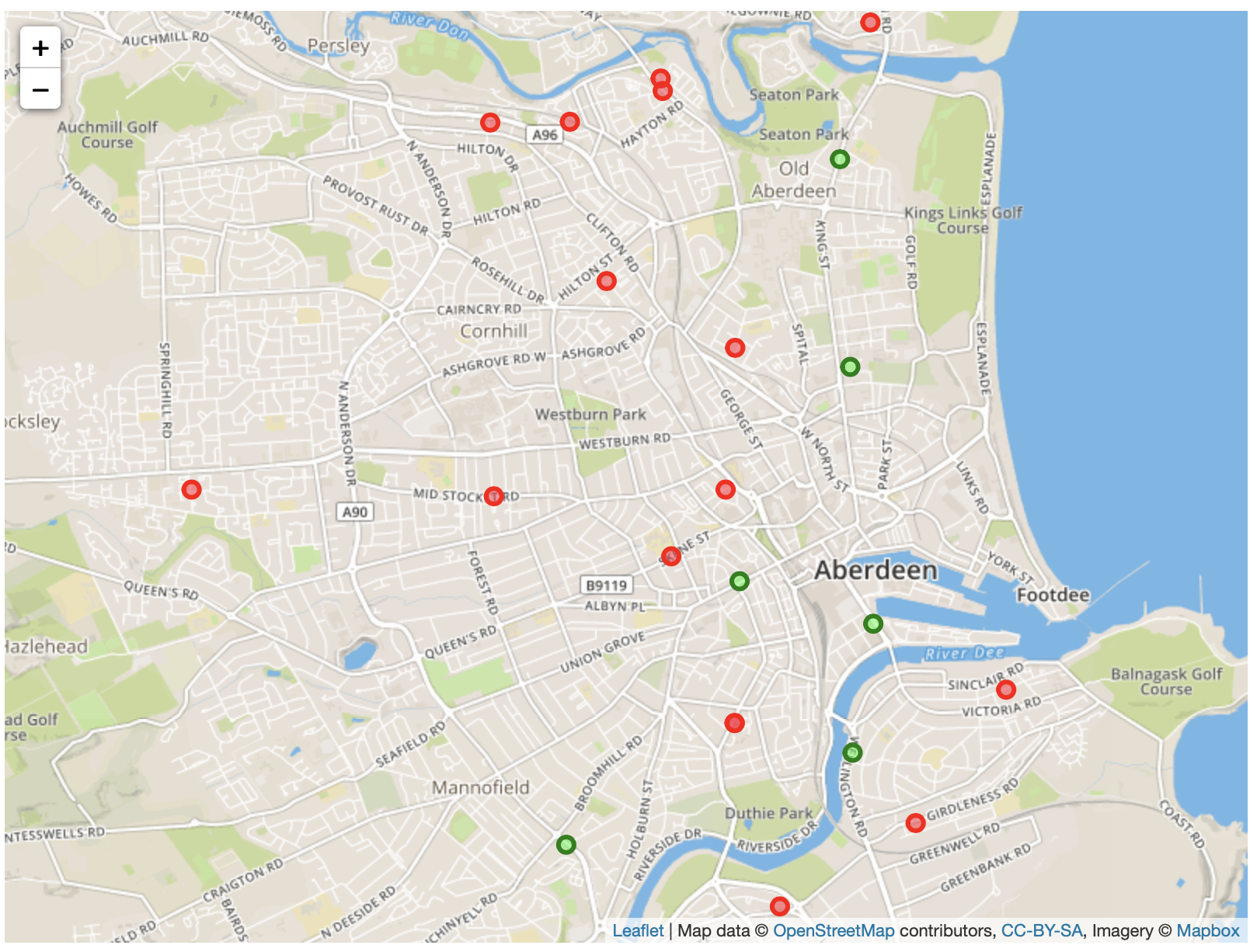 Sensors in Aberdeen 17 June 2019